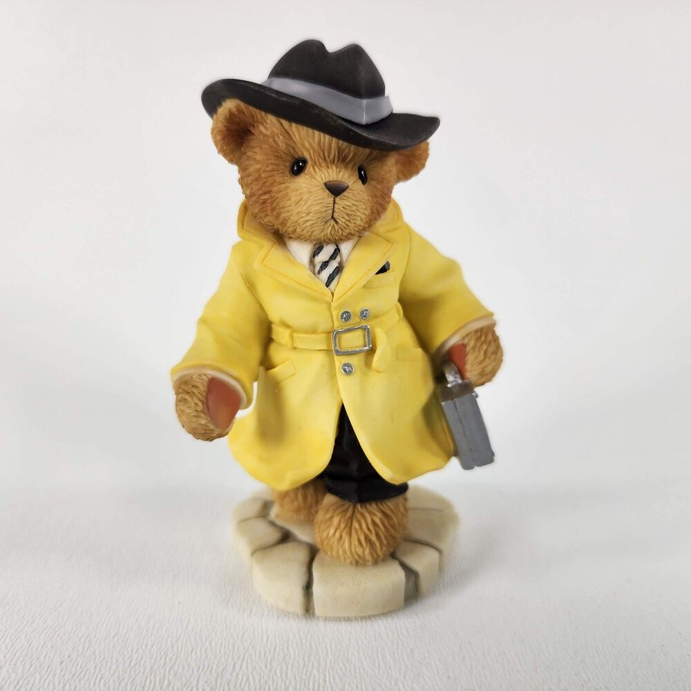 Cherished Teddies CT007 T. James Bear 2001 Membership Kit w/ Box and Lapel Pin